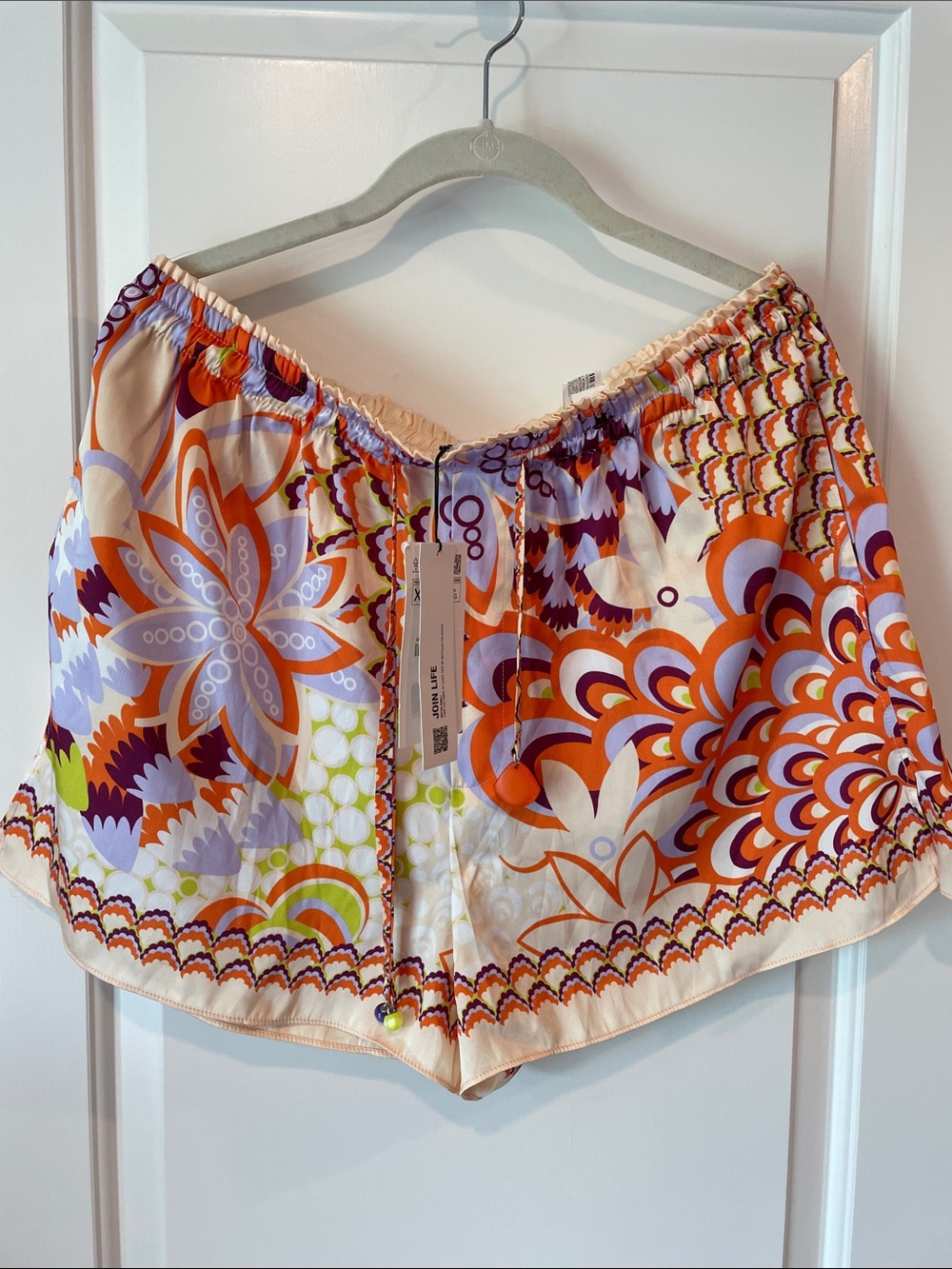 Zara NWT Floral Print Shorts